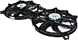 OE Replacement Radiator Fan, 3.5L, 6Cyl, Dual fan
