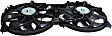 OE Replacement Radiator Fan, 3.5L, 6Cyl, Dual fan