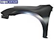 Front, Driver Side Fender, Coupe, CAPA CERTIFIED