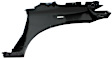 Front, Driver Side Fender, Without Molding Holes