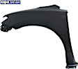 Front, Driver Side Fender, Without Molding Holes, CAPA CERTIFIED