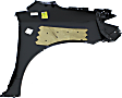 Front, Driver Side Fender, Without Molding Holes, CAPA CERTIFIED