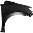 Front, Passenger Side Fender, With Molding Holes