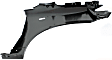 Front, Driver Side Fender, With Molding Holes