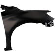 Front, Passenger Side Fender, Without Rocker Molding Holes