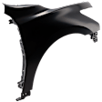 Front, Passenger Side Fender, Sedan, without Side Molding Holes