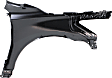 Front, Driver Side Fender, Sedan, without Side Molding Holes