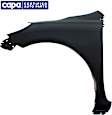 Front, Driver Side Fender, 4 Cyl., 1.6L Engine, CAPA Certified