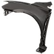 2015 Nissan Sentra SV - Front, Passenger Side Fender, For Models Without Rocker Molding