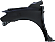 Front, Passenger Side Fender, Without Rocker Molding Holes, 4 Cyl., 1.8L Engine, CAPA Certified