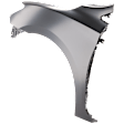 2015 Nissan Sentra SV - Front, Driver Side Fender, For Models Without Rocker Molding