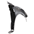 2015 Nissan Sentra SV - Front, Driver Side Fender, For Models Without Rocker Molding
