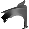 Front, Driver Side Fender, With Rocker Molding Holes, 4 Cyl., 1.8L Engine, CAPA Certified