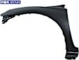 Front, Driver Side Fender, With Rocker Molding Holes, 4 Cyl., 1.8L Engine, CAPA Certified