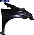 Front, Passenger Side Fender, 4 Cyl., 1.6L Engine, CAPA Certified