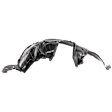 Front, Passenger Side Fender Liner, 4 Cyl., 2.5L Engine