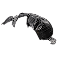 Front, Driver Side Fender Liner, 4 Cyl., 2.5L Engine