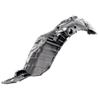 Front, Driver Side Fender Liner, 4 Cyl., 2.5L Engine