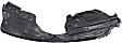  Front, Passenger Side Fender Liner, CrossCabriolet Model