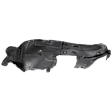 Front, Passenger Side Fender Liner, without Insulation Foam