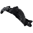 Front, Passenger Side Fender Liner, without Insulation Foam, CAPA Certified