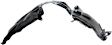  Front, Passenger Side Fender Liner, S/SL/SV Models