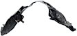  Front, Passenger Side Fender Liner, S/SL/SV Models