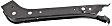 Driver Side Radiator Support Upper Tie Bar, 4 Cyl., 1.6L Engine
