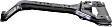 Radiator Support Center, Hood Latch Support