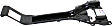 Radiator Support Center, Hood Latch Support