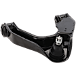Front, Driver Side, Upper Control Arm, With Ball Joint and Bushing