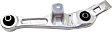 Front, Driver Side, Lower, Frontward Control Arm