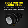 Front, Driver or Passenger Side, Lower, Frontward Ball Joint, 6 Cyl., 3.5L Engine