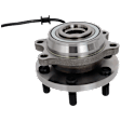 Front, Driver or Passenger Side Wheel Hub, With Bearing, With Sensor, 6 x 4.5 in. Bolt Pattern, 4WD