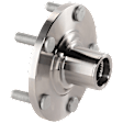 Front, Driver or Passenger Side Wheel Hub, with Bearing, 5 x 4.5 in. Bolt Pattern, 3.0/3.5L Engines