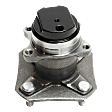 Rear, Driver or Passenger Side Wheel Hub, With Bearing, 4 x 4.5 in. Bolt Pattern, 4 Cyl., 1.8L Engine, FWD
