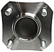 Rear, Driver or Passenger Side Wheel Hub, With Bearing, 4 x 4.5 in. Bolt Pattern, 4 Cyl., 1.8L Engine, FWD