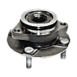 2007-2011 Nissan Versa - Front, Driver or Passenger Side Wheel Hub, With Bearing, 4 x 4.5 in. Bolt Pattern