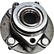 2007-2011 Nissan Versa - Front, Driver or Passenger Side Wheel Hub, With Bearing, 4 x 4.5 in. Bolt Pattern