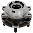 Front, Passenger Side Wheel Hub, With Bearing, 5 x 4.5 in. Bolt Pattern, 6 Cyl., 3.5L Engine