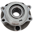Front, Driver Side Wheel Hub, With Bearing, 5 x 4.5 in. Bolt Pattern, 6 Cyl., 3.5L Engine