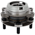 Front, Driver Side Wheel Hub, With Bearing, 5 x 4.5 in. Bolt Pattern, 6 Cyl., 3.5L Engine