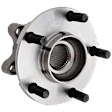 Front, Driver Side Wheel Hub, With Bearing, 5 x 4.5 in. Bolt Pattern, 6 Cyl., 3.5L Engine