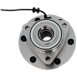 Front, Driver or Passenger Side Wheel Hub, With Bearing, With Sensor, 6 in. x 5.5 in. Bolt Pattern, 8 Cyl., 5.6L Engine