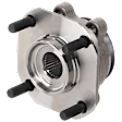 Front, Driver or Passenger Side Wheel Hub, With Bearing, 4 x 4.5 in. Bolt Pattern, 4 Cyl., 2.0L Engine, FWD