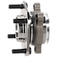 Front, Driver or Passenger Side Wheel Hub, With Bearing, 4 x 4.5 in. Bolt Pattern, 4 Cyl., 2.0L Engine, FWD