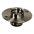 Rear, Driver or Passenger Side Wheel Hub, With Bearing, 4 x 4.5 in. Bolt Pattern, FWD