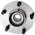 Rear, Driver or Passenger Side Wheel Hub, With Bearing, 5 x 4.5 in. Bolt Pattern