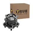 Rear, Driver or Passenger Side Wheel Hub, 5 Lugs, With Bearing, AWD, 5 x 4.5 in. Bolt Pattern