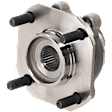 Front, Driver or Passenger Side Wheel Hub, With Bearing, 4 x 4.5 in. Bolt Pattern, 4 Cyl., 2.0L Engine